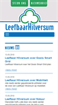 Mobile Screenshot of leefbaarhilversum.nl